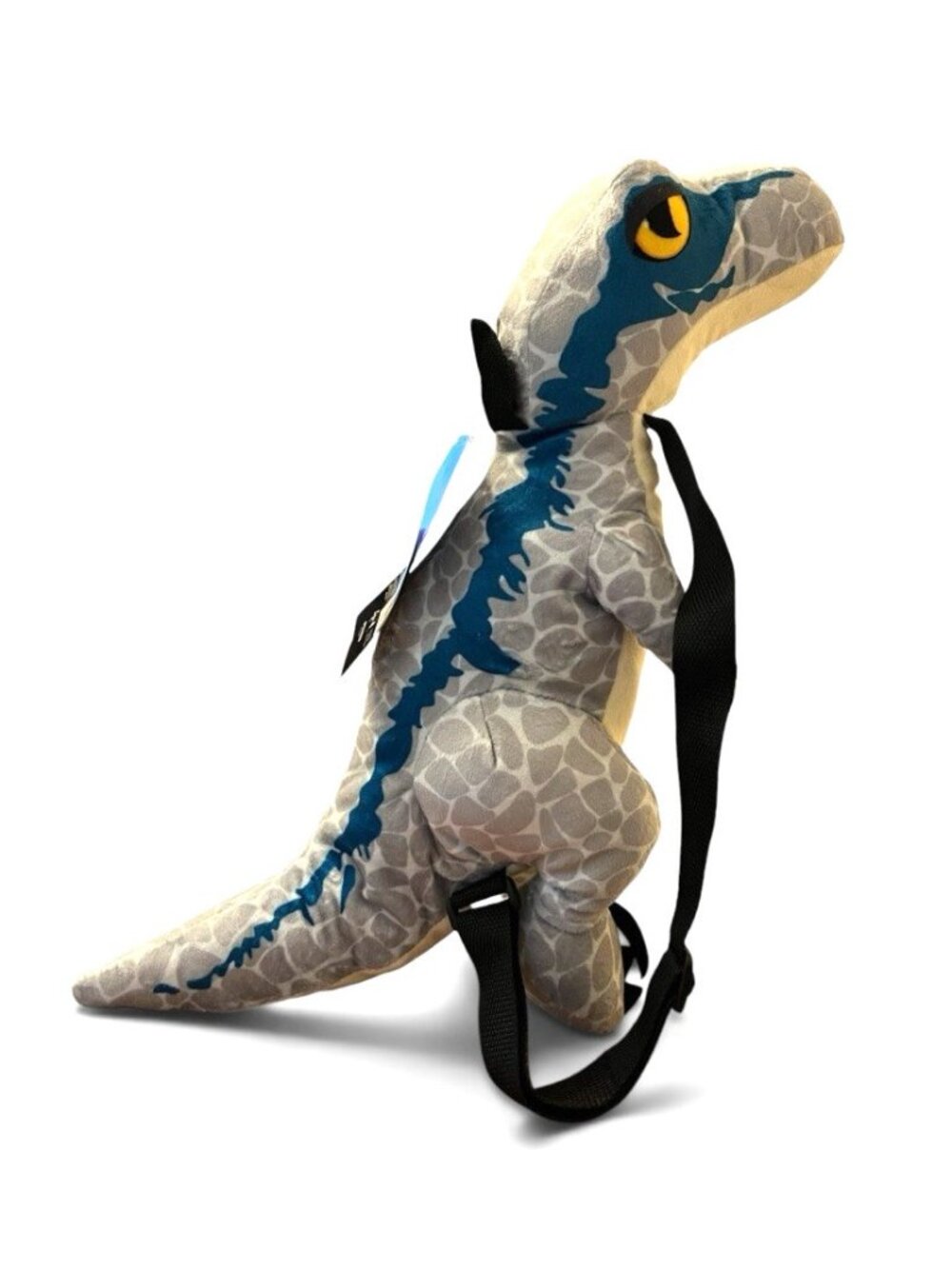 Jurassic World Dinosaur Plush Childrens Backpack Velociraptor Jurassic Park NWT